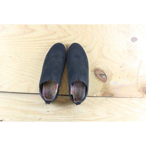 Born Womens Shoes Sz 10M Black Mesh Antero Slip On Flats - Picture 7 of 9